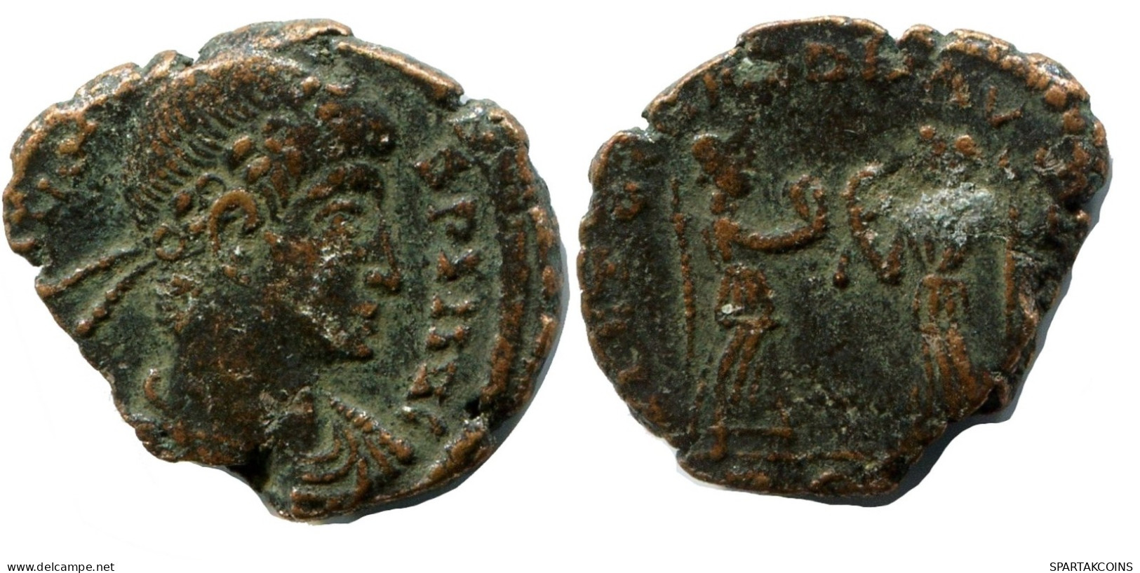 CONSTANS MINTED IN ROME ITALY FOUND IN IHNASYAH HOARD EGYPT #ANC11495.14.D.A - The Christian Empire (307 AD To 363 AD)