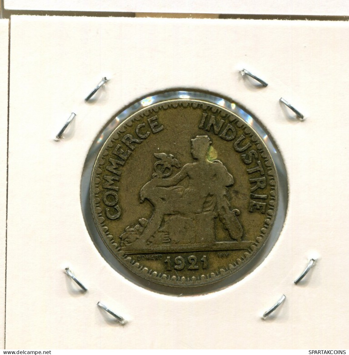 2 FRANCS 1921 FRANCE French Coin #AM327.U.A - 2 Francs