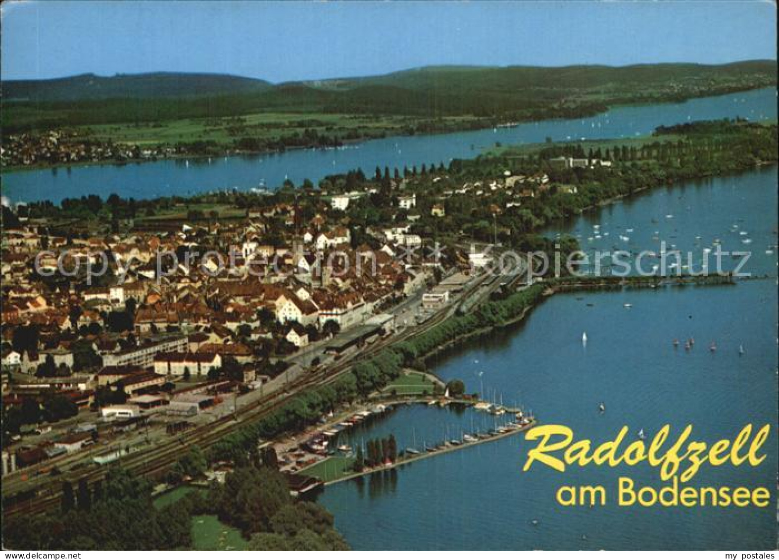 72543312 Radolfzell Bodensee Fliegeraufnahme Radolfzell - Radolfzell