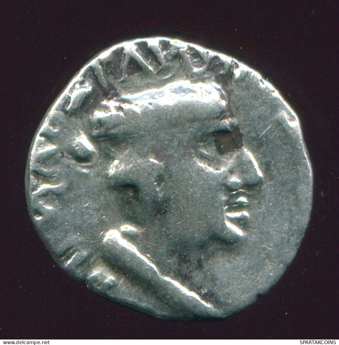 INDO-SKYTHIANS KSHATRAPAS King NAHAPANA AR Drachm 2.2g/14.6mm #GRK1615.33.U.A - Griechische Münzen