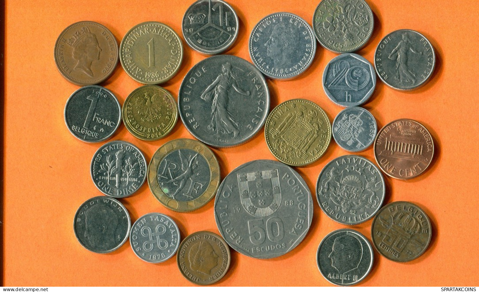 Collection MUNDO Moneda Lote Mixto Diferentes PAÍSES Y REGIONES #L10015.2.E.A - Autres & Non Classés