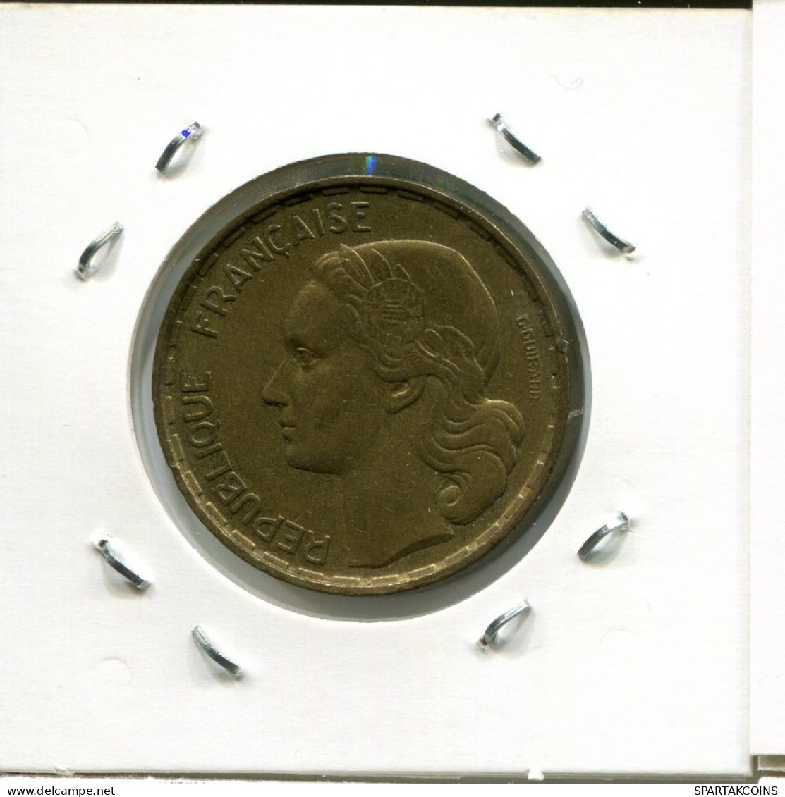 50 FRANCS 1952 FRANCIA FRANCE Moneda #AK940.E.A - 50 Francs