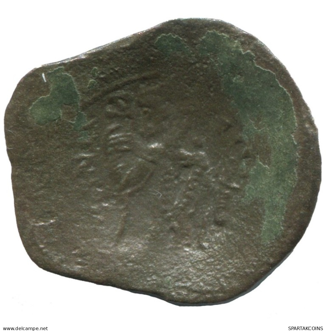Auténtico Original Antiguo BYZANTINE IMPERIO Trachy Moneda 1.3g/18mm #AG683.4.E.A - Byzantinische Münzen