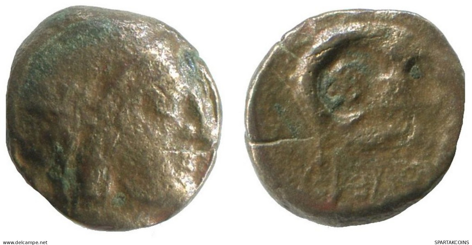Auténtico Original GRIEGO ANTIGUO Moneda 0.8g/9mm #NNN1262.9.E.A - Grecques