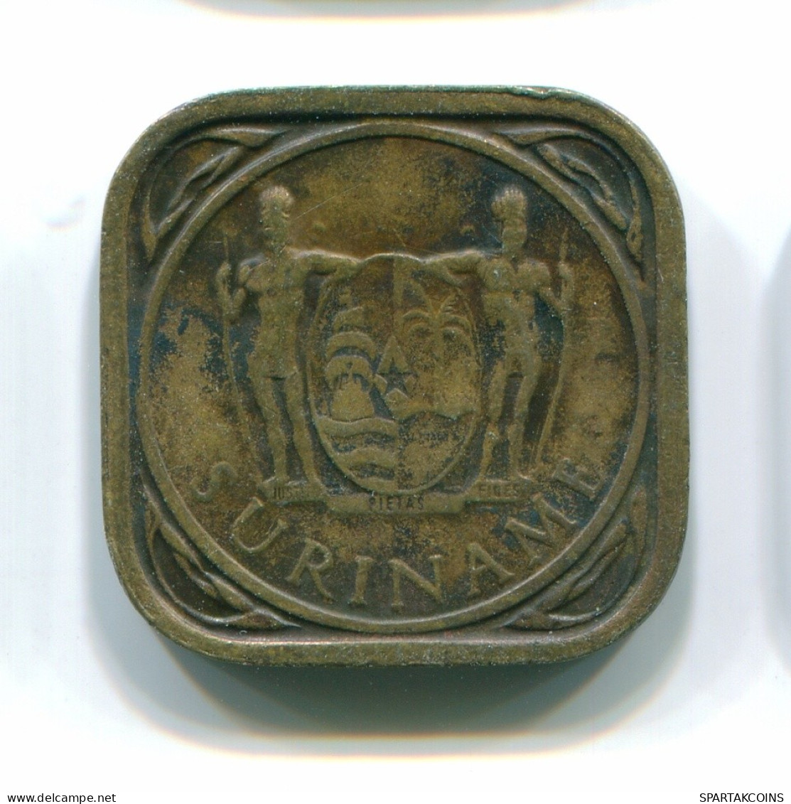 5 CENTS 1962 SURINAME Netherlands Nickel-Brass Colonial Coin #S12668.U.A - Surinam 1975 - ...