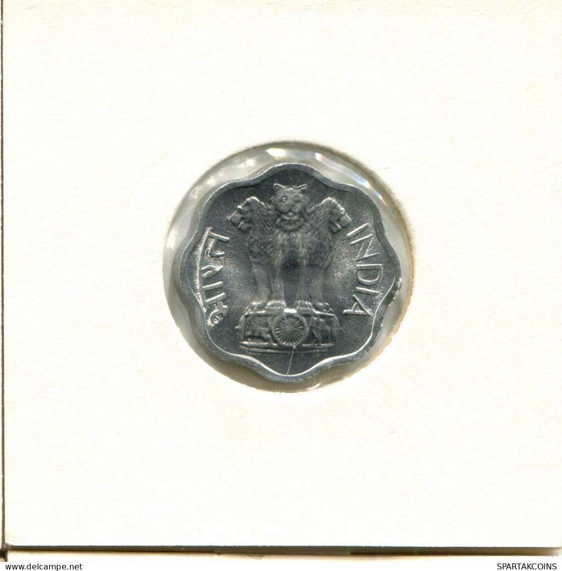 2 PAISE 1977 INDIA Coin #AY721.U.A - Inde