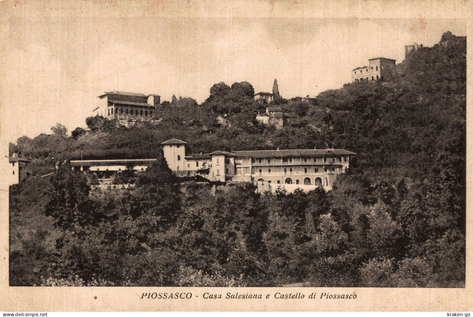 PIOSSASCO, Torino - Casa Salesiana E Castello - NV - #035 - Autres & Non Classés