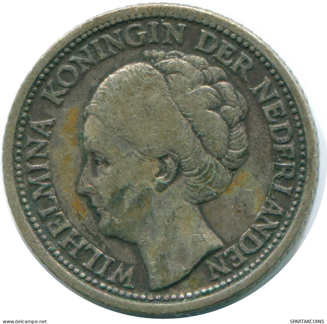 1/4 GULDEN 1944 CURACAO Netherlands SILVER Colonial Coin #NL10586.4.U.A - Curacao