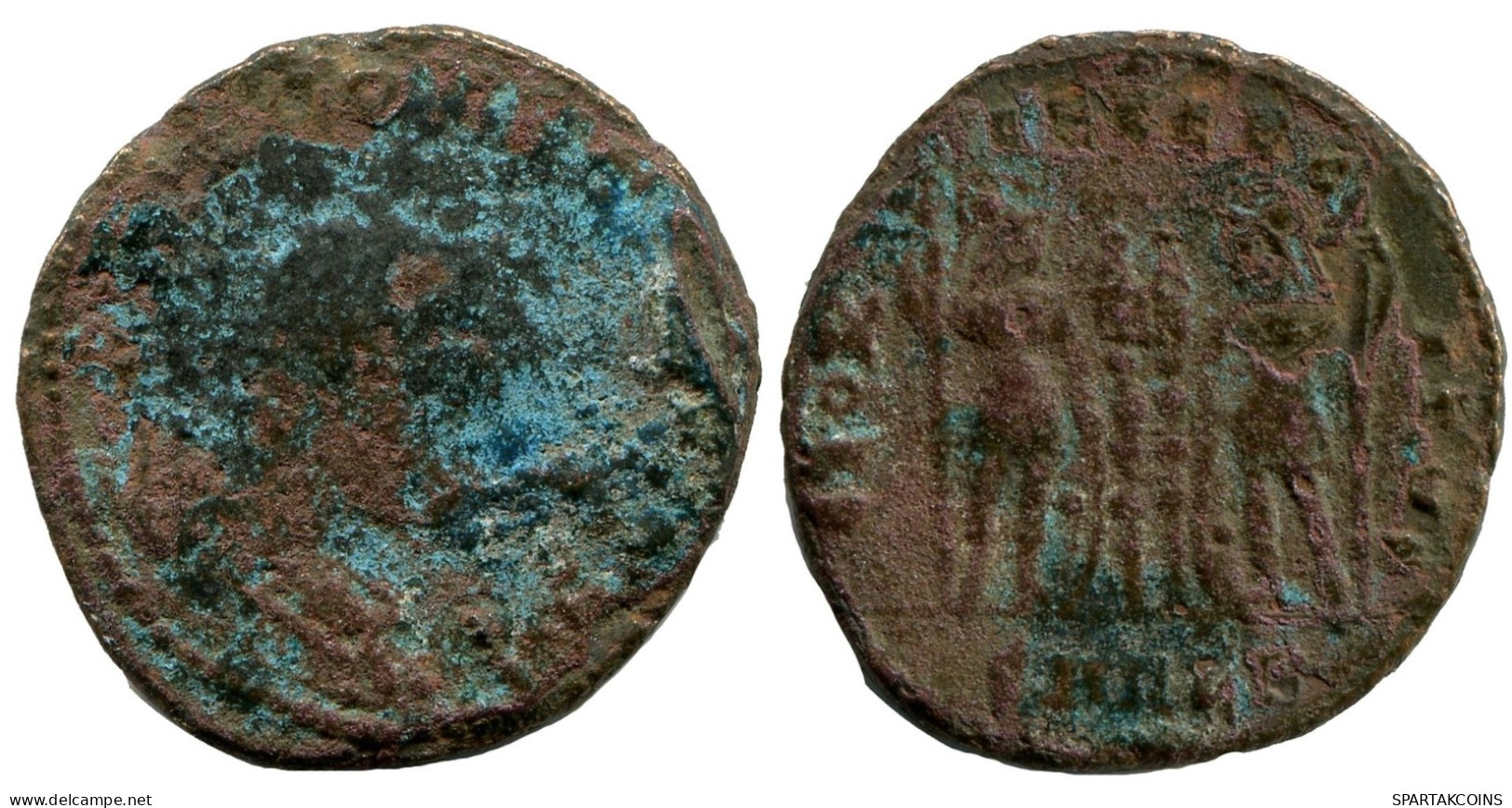CONSTANTINE I MINTED IN ANTIOCH FOUND IN IHNASYAH HOARD EGYPT #ANC10584.14.F.A - The Christian Empire (307 AD To 363 AD)