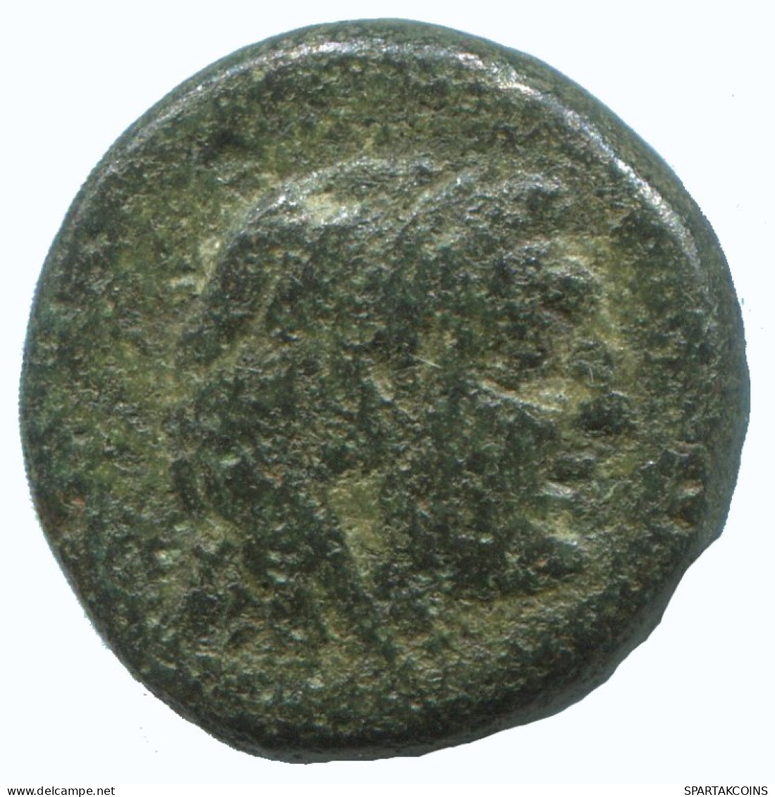 GENUINE ANTIKE GRIECHISCHE Münze 4g/16mm #AA074.13.D.A - Griechische Münzen