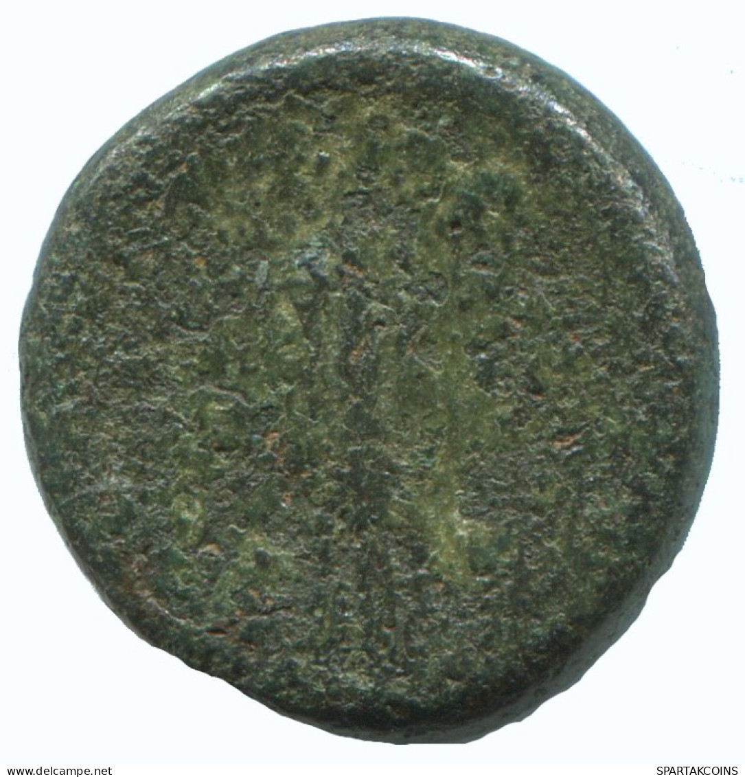 GENUINE ANTIKE GRIECHISCHE Münze 4g/16mm #AA074.13.D.A - Griechische Münzen