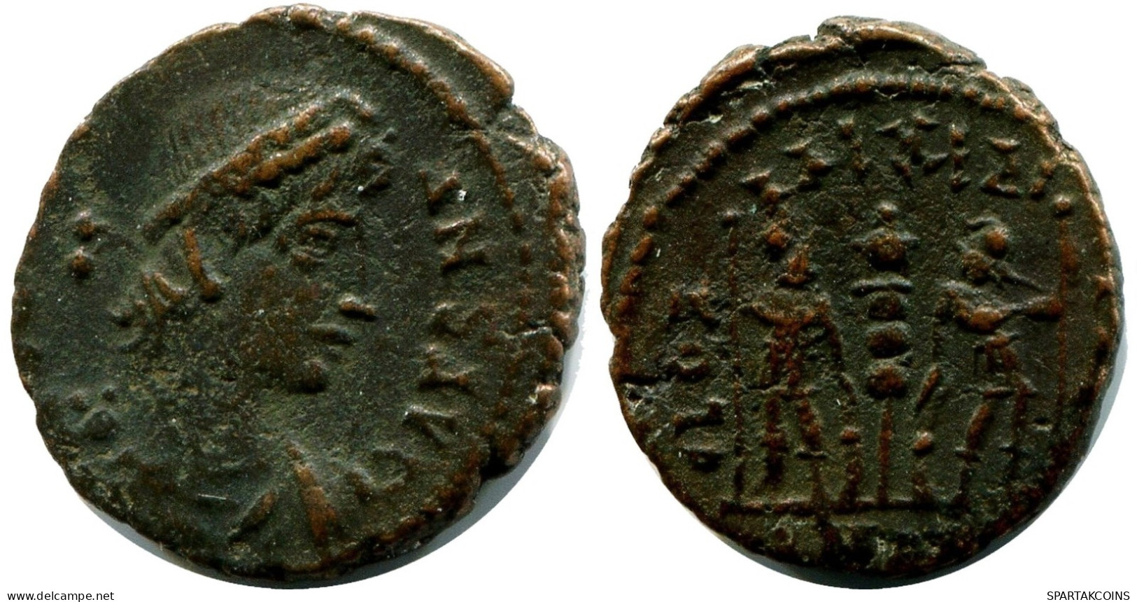 CONSTANS MINTED IN ANTIOCH FOUND IN IHNASYAH HOARD EGYPT #ANC11849.14.E.A - The Christian Empire (307 AD To 363 AD)