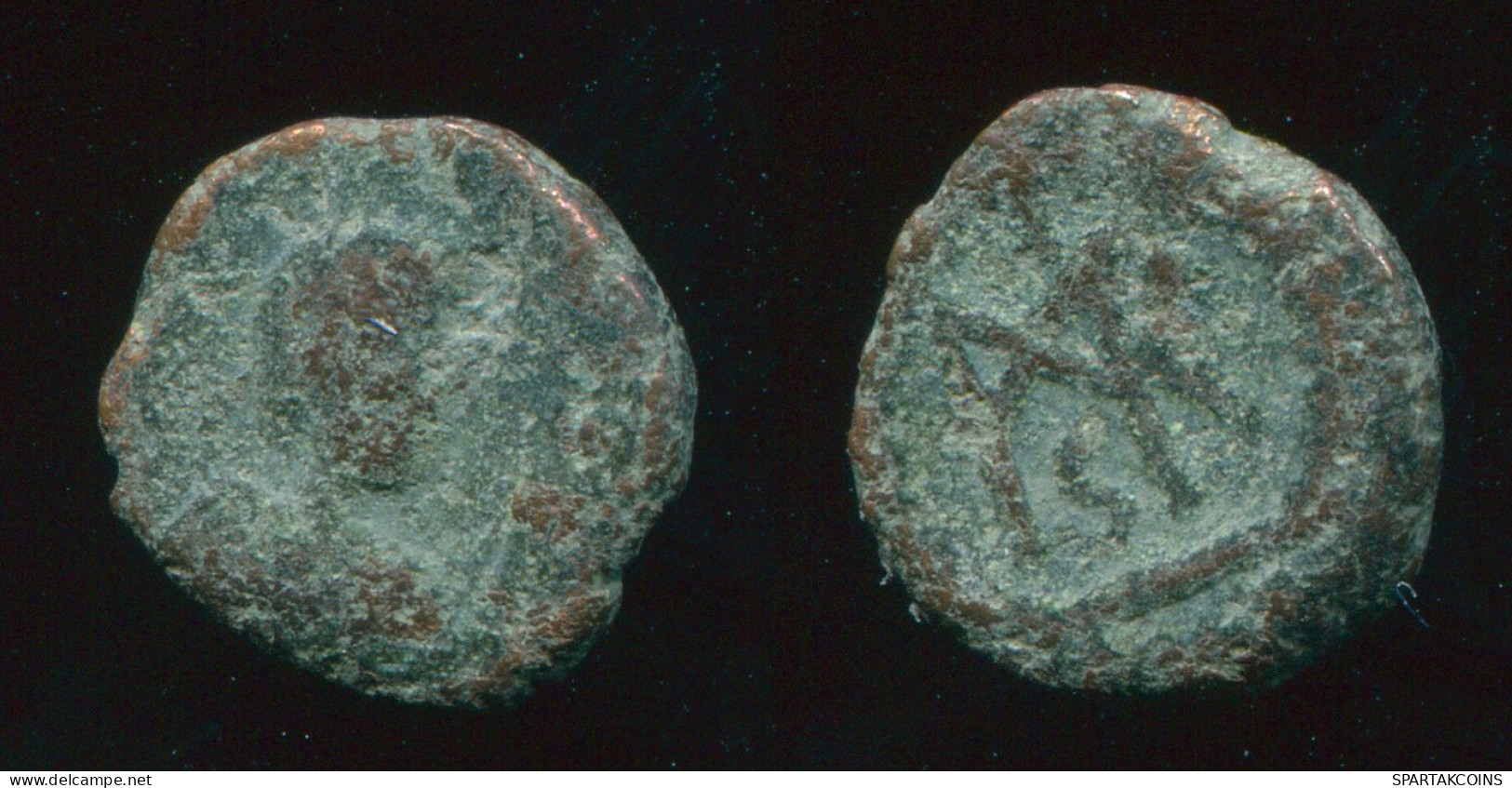 BYZANTINE IMPERIO Antiguo Auténtico Moneda 0,80g/10,03mm #BYZ1091.5.E.A - Byzantine