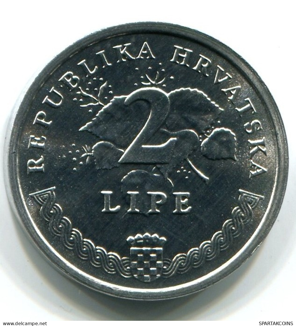 2 LIPE 1999 CROACIA CROATIA UNC Moneda #W10843.E.A - Croatia