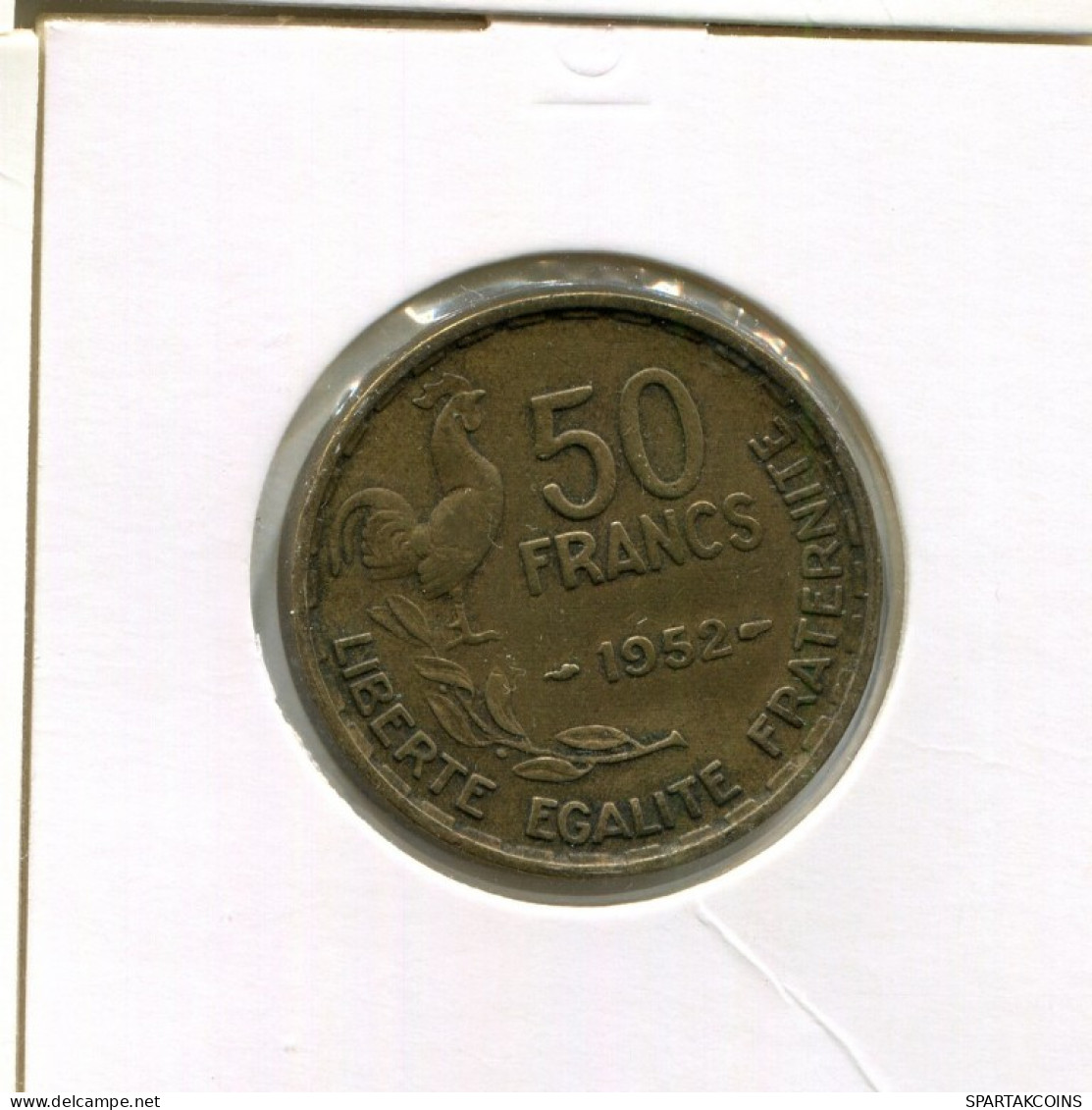 50 FRANCS 1952 FRANCE French Coin #AK937.U.A - 50 Francs