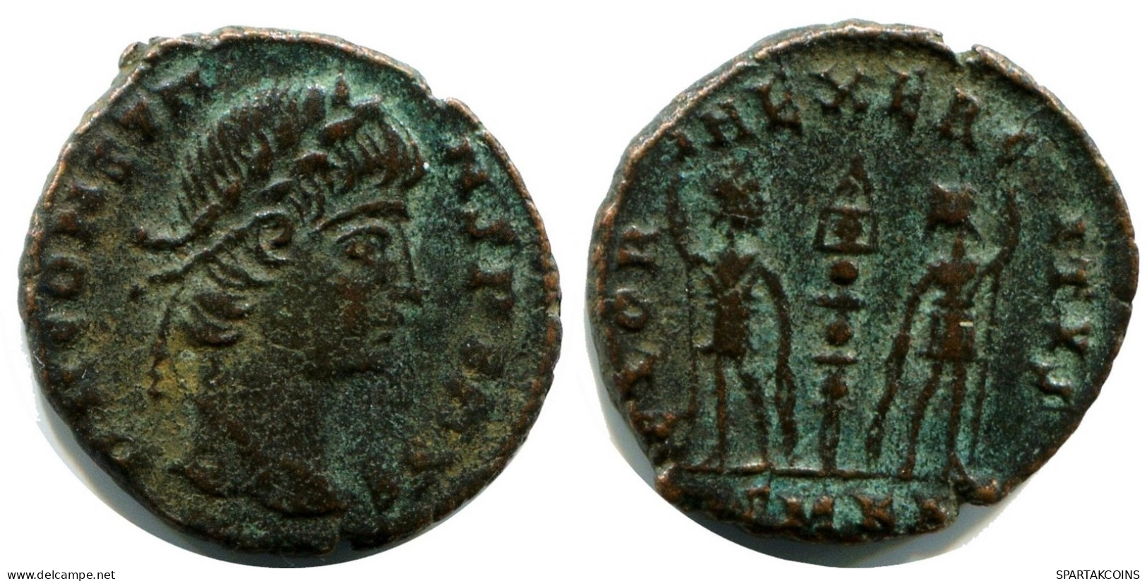 CONSTANS MINTED IN CYZICUS FROM THE ROYAL ONTARIO MUSEUM #ANC11635.14.E.A - The Christian Empire (307 AD To 363 AD)