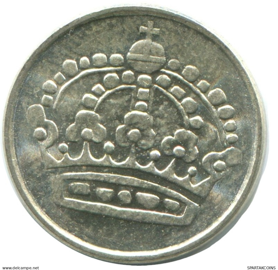 25 ORE 1954 SWEDEN SILVER Coin #AC505.2.U.A - Schweden