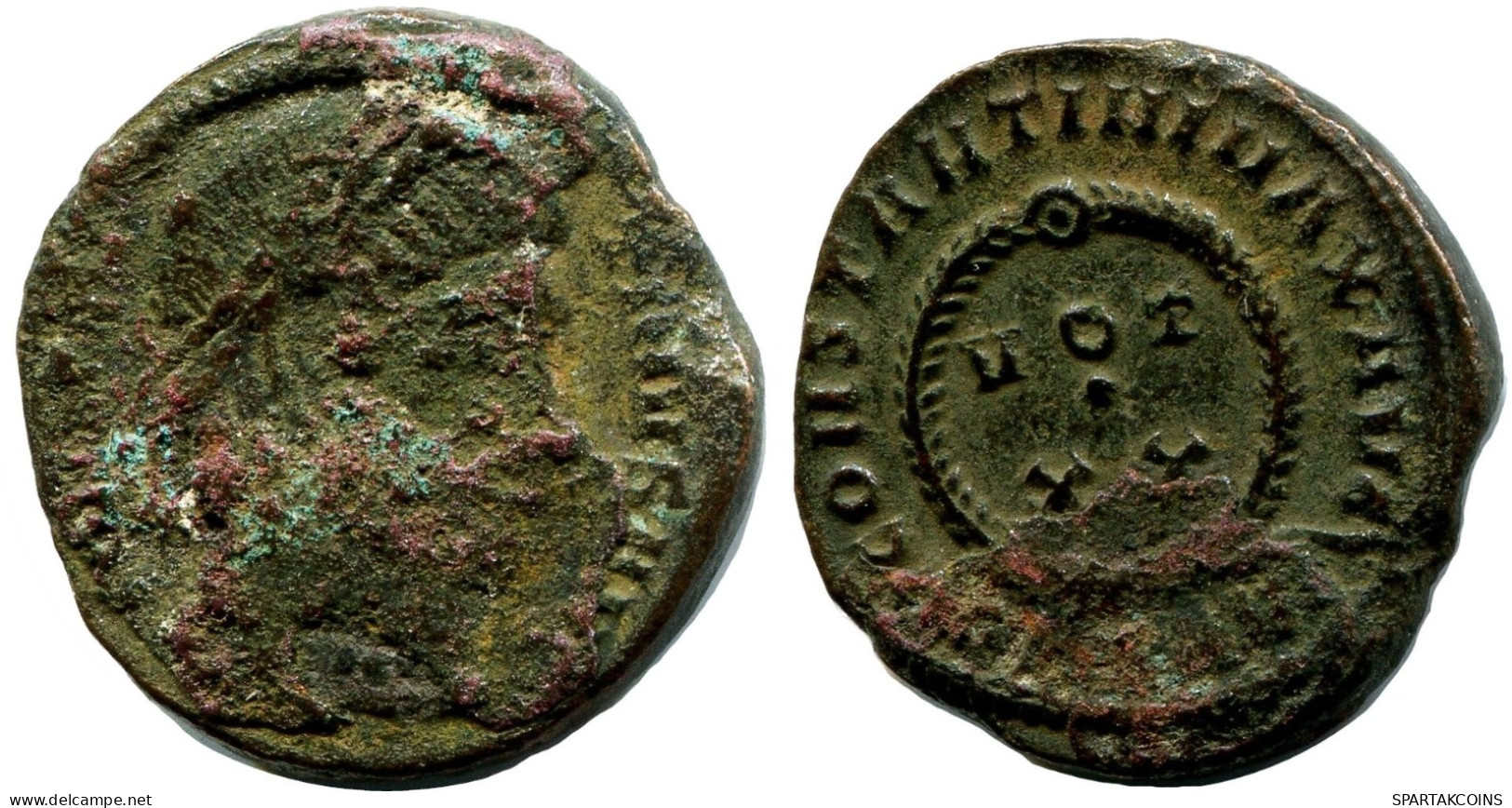 CONSTANTINE I THESSALONICA FROM THE ROYAL ONTARIO MUSEUM #ANC11109.14.E.A - El Imperio Christiano (307 / 363)