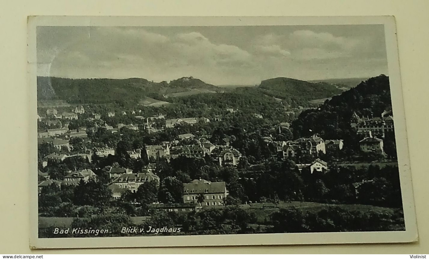 Germany-Bad Kissingen.Blick V.Jagdhaus-Postmark 1942. - Bad Kissingen