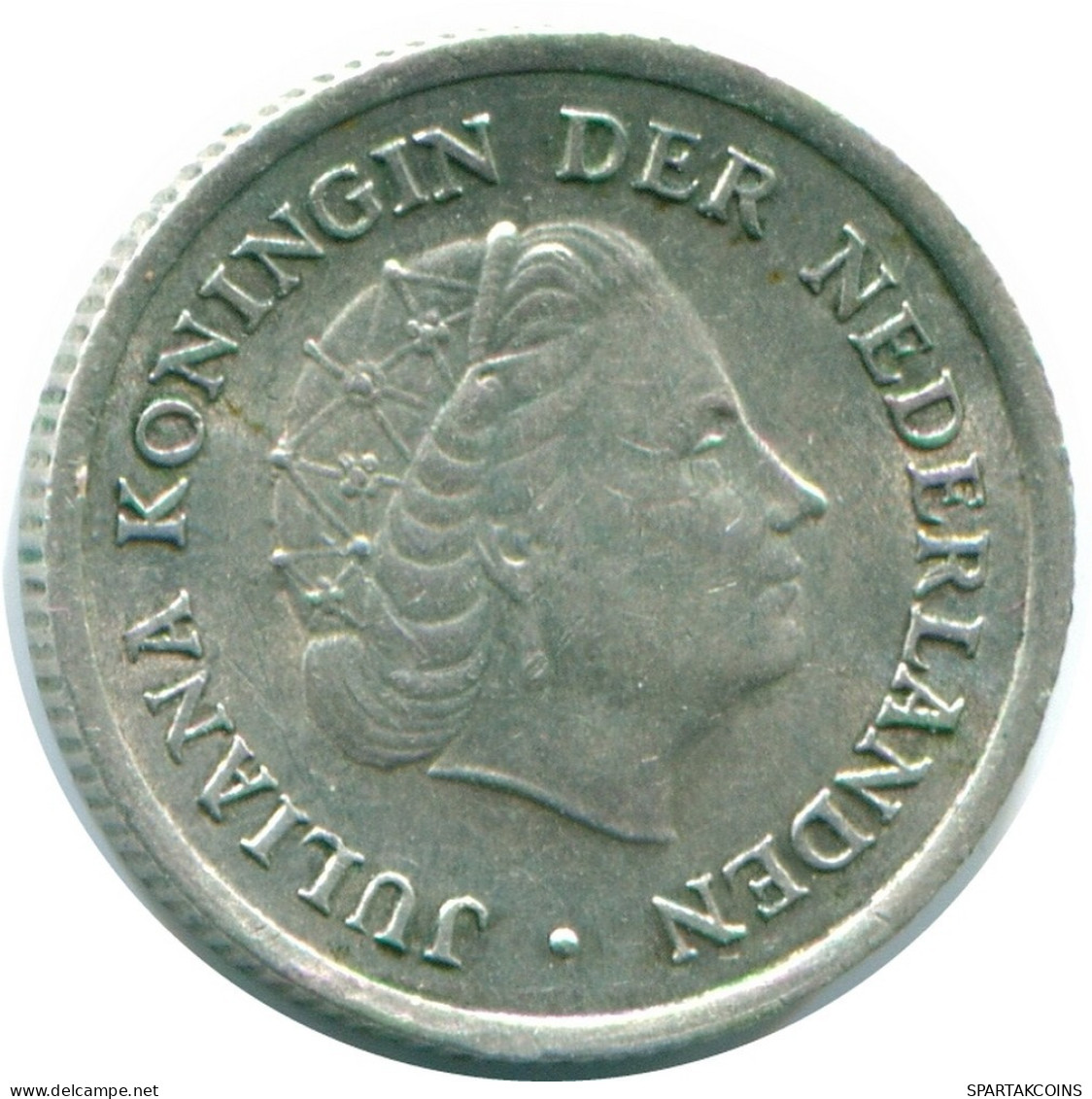 1/10 GULDEN 1959 NIEDERLÄNDISCHE ANTILLEN SILBER Koloniale Münze #NL12198.3.D.A - Netherlands Antilles