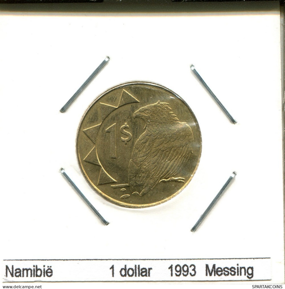 5 DOLLARS 1993 NAMIBIE NAMIBIA Pièce #AS395.F.A - Namibie