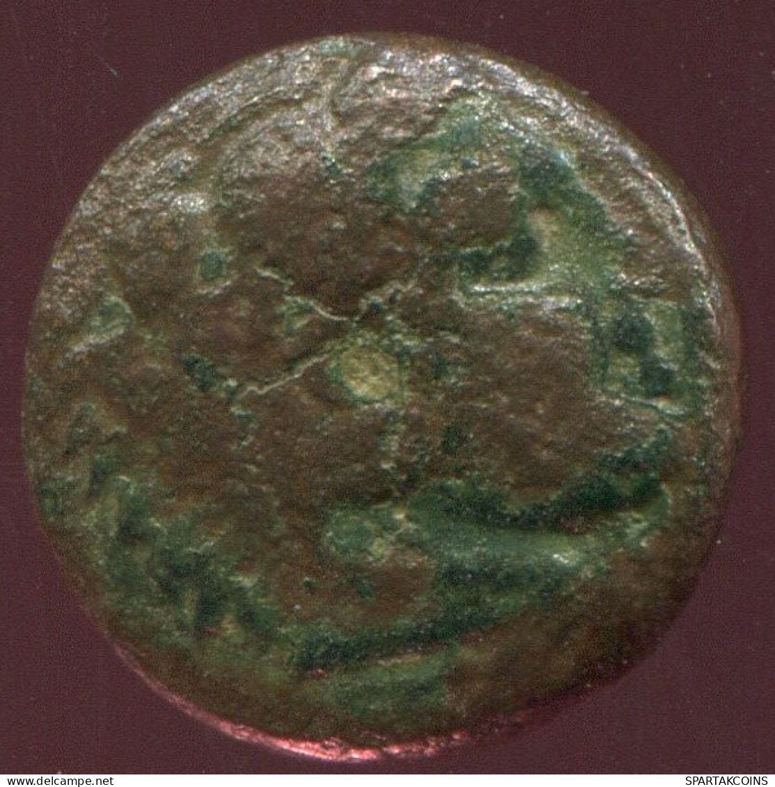 Antiguo Auténtico Original GRIEGO Moneda 1.6g/12mm #ANT1634.10.E.A - Greek
