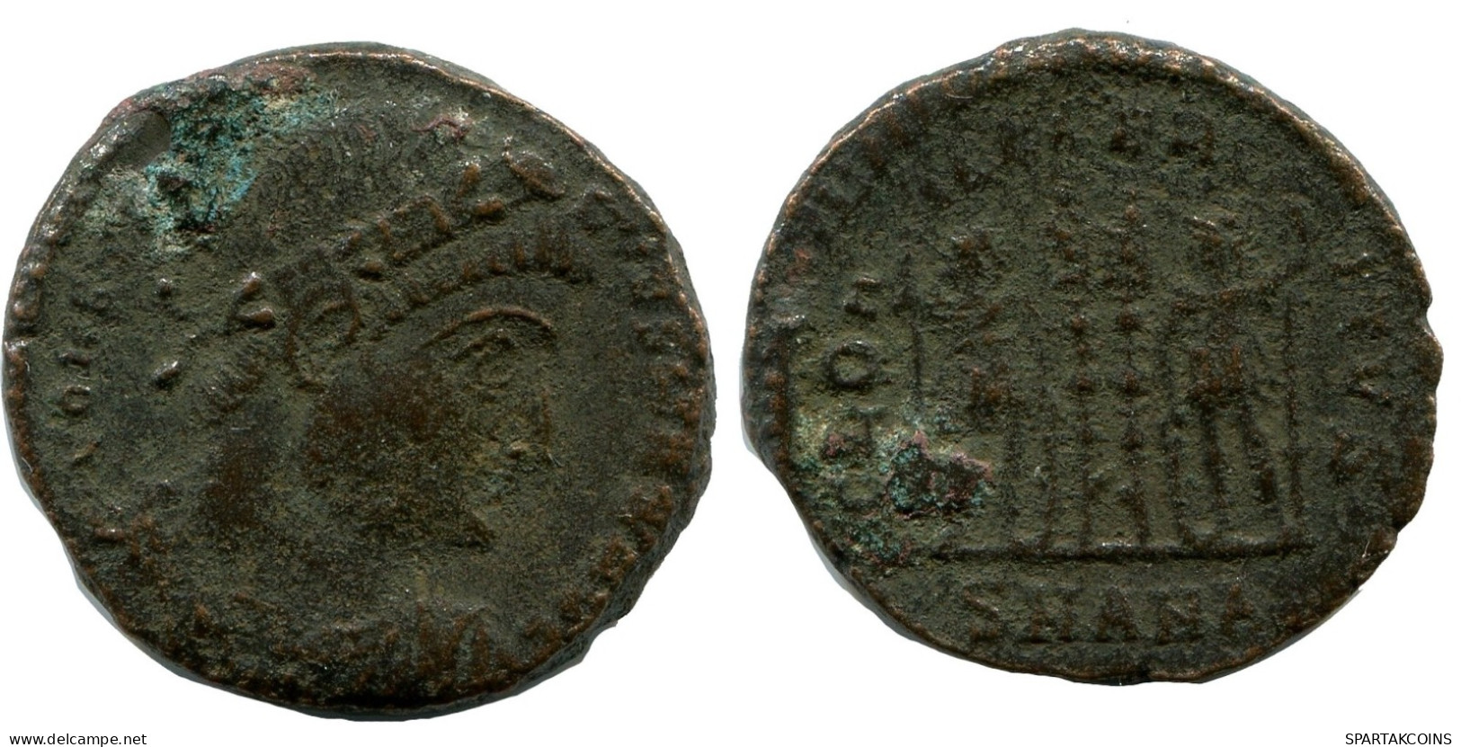 CONSTANTINE I MINTED IN ANTIOCH FOUND IN IHNASYAH HOARD EGYPT #ANC10664.14.D.A - L'Empire Chrétien (307 à 363)
