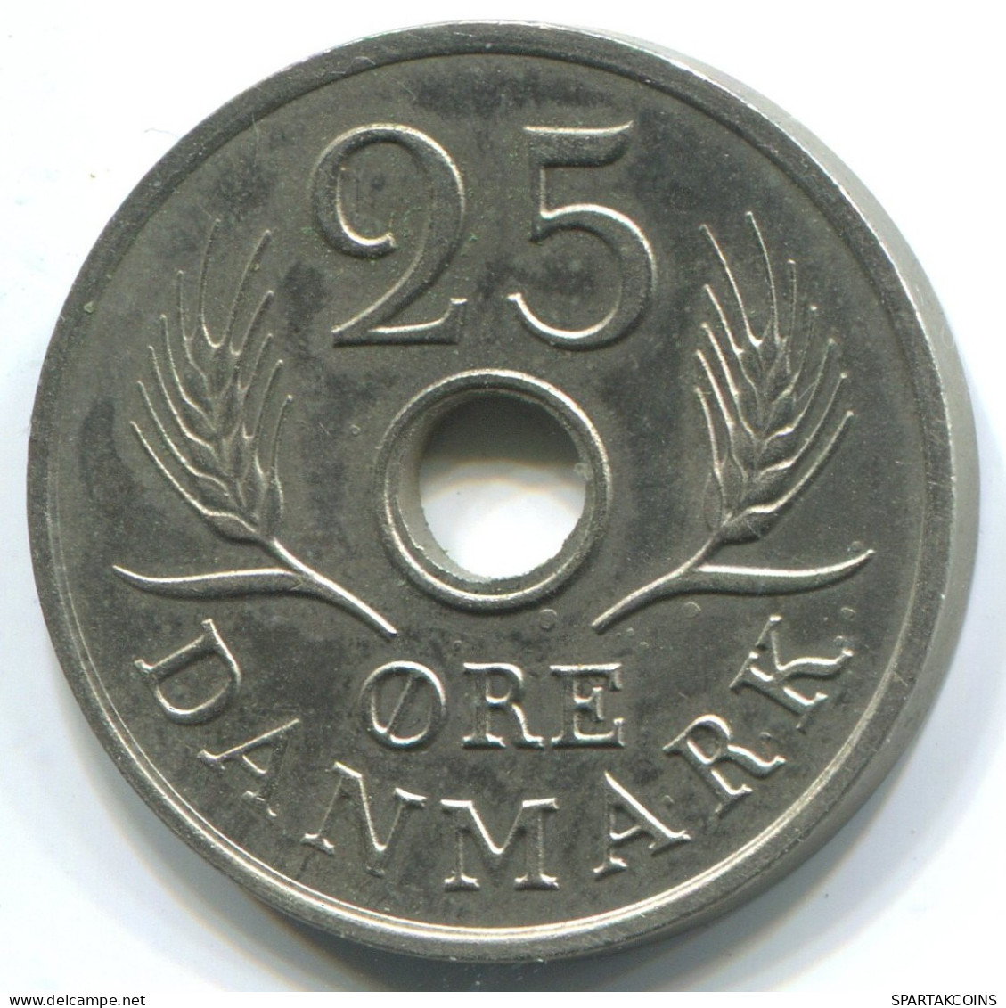 25 ORE 1969 DENMARK Coin #WW1022.U.A - Denemarken