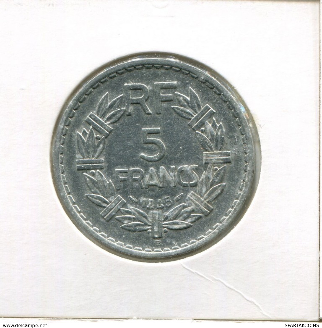 5 FRANCS 1945 B FRANCE Pièce Française #AK778.F.A - 5 Francs