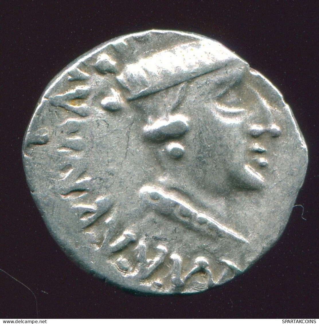 INDO-SKYTHIANS KSHATRAPAS King NAHAPANA AR Drachm 2.3g/15.4mm GRIECHISCHE Münze #GRK1601.33.D.A - Greek