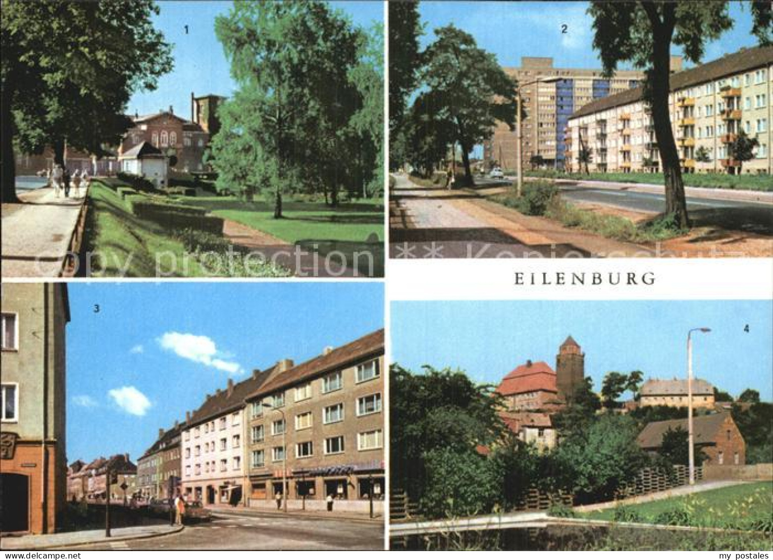 72543070 Eilenburg Bahnhof Hochhaus Leipziger Strasse Sorbenburg Eilenburg - Eilenburg