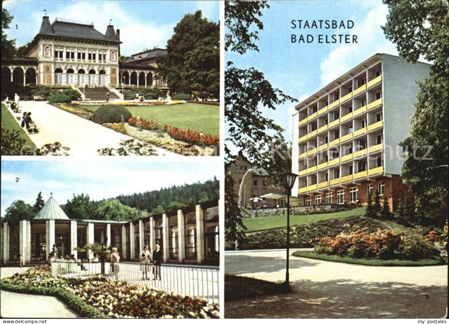 72543061 Bad Elster Kurhaus Moritzquelle Bettenhaus Klinik Sanatorium Bad Elster - Bad Elster