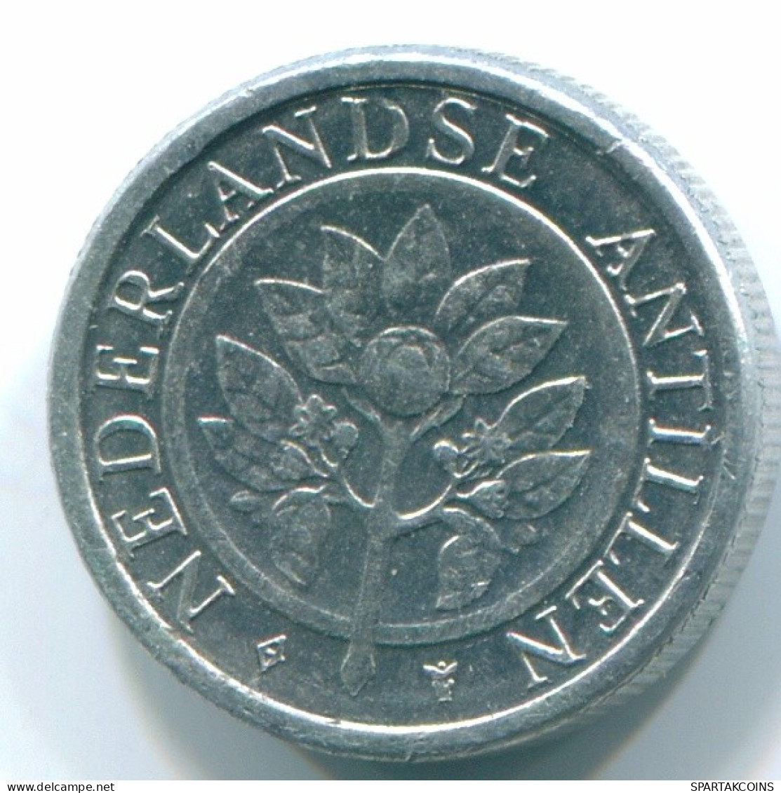 1 CENT 1991 ANTILLES NÉERLANDAISES Aluminium Colonial Pièce #S13129.F.A - Netherlands Antilles