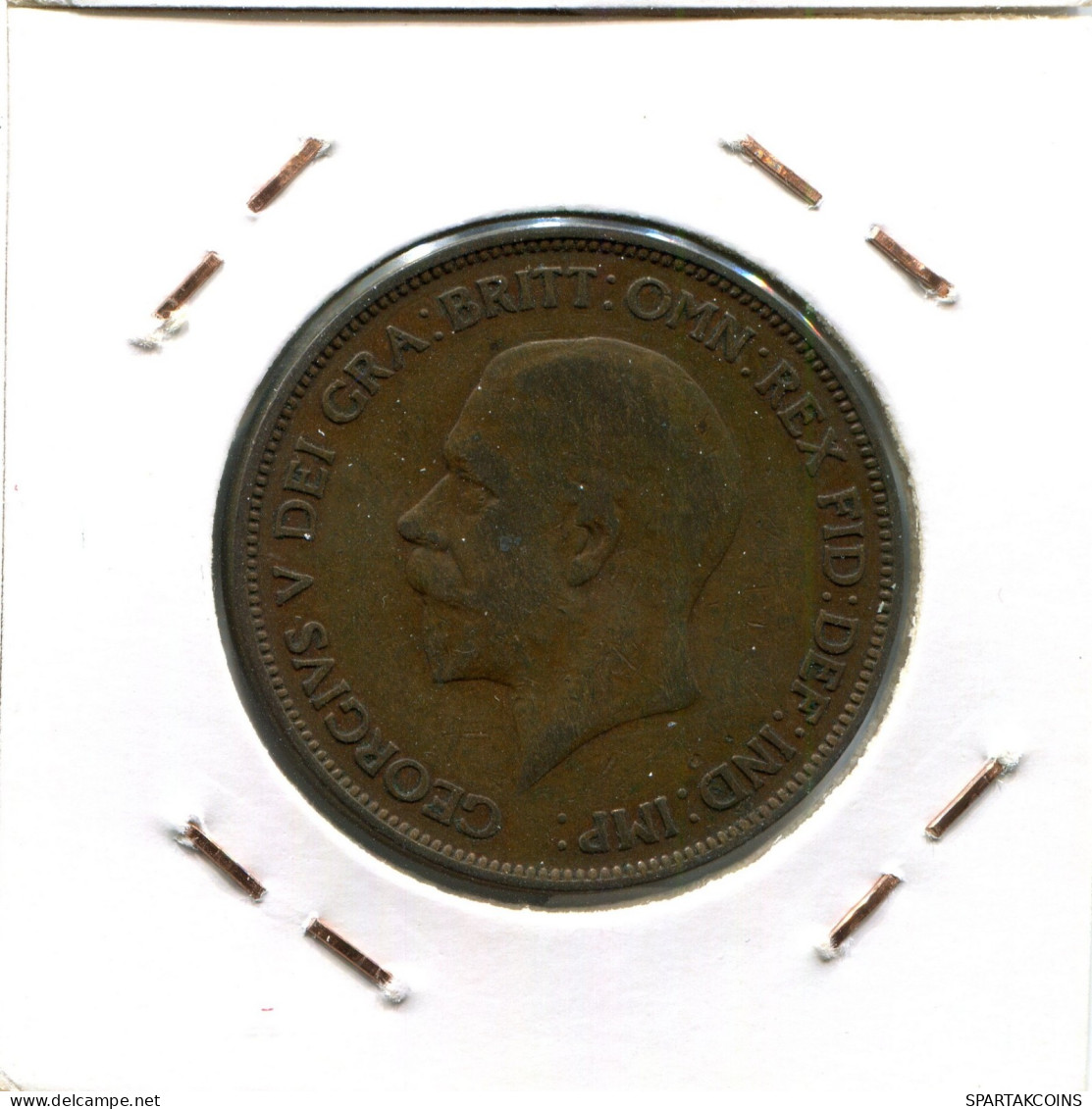 PENNY 1930 UK GRANDE-BRETAGNE GREAT BRITAIN Pièce #AW071.F.A - D. 1 Penny