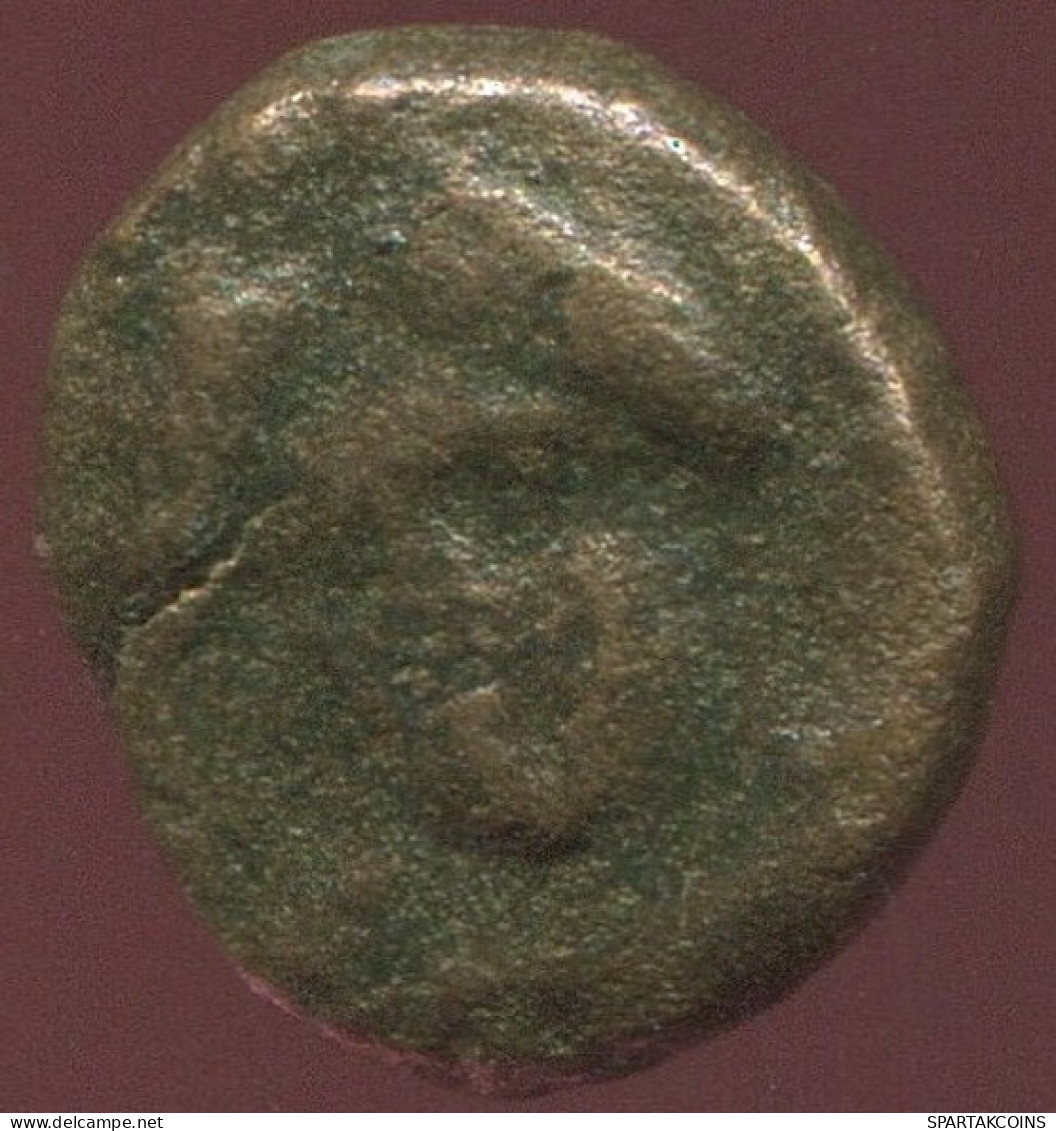 HELMET Antique Authentique Original GREC Pièce 1g/8mm #ANT1575.9.F.A - Griechische Münzen