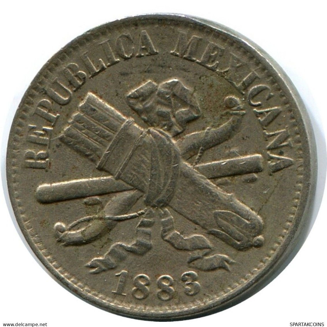 1 CENTAVO 1883 MEXIQUE MEXICO Pièce #AH396.5.F.A - Mexico