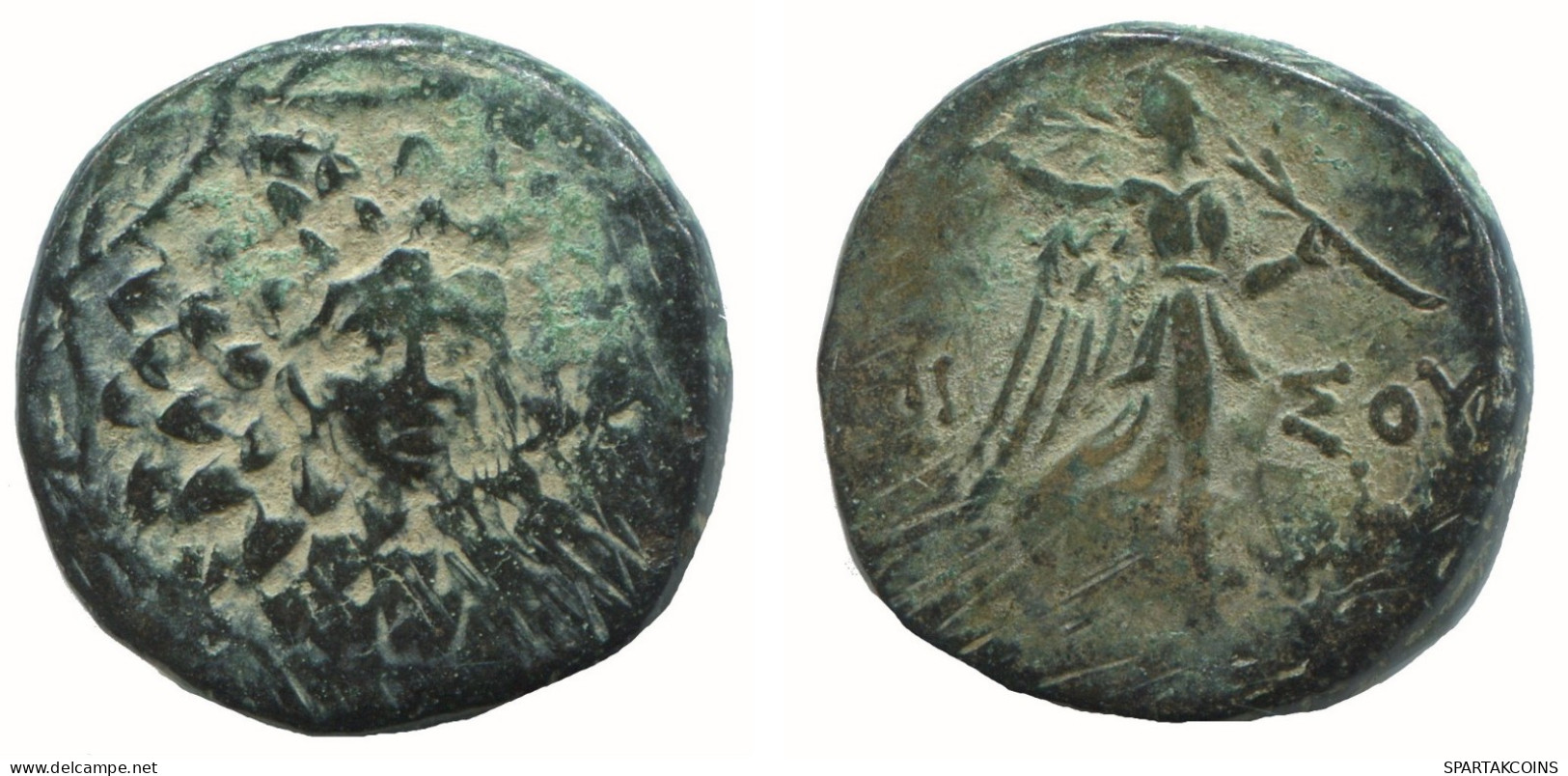 AMISOS PONTOS 100 BC Aegis With Facing Gorgon 7g/20mm GRIECHISCHE Münze #NNN1571.30.D.A - Griechische Münzen