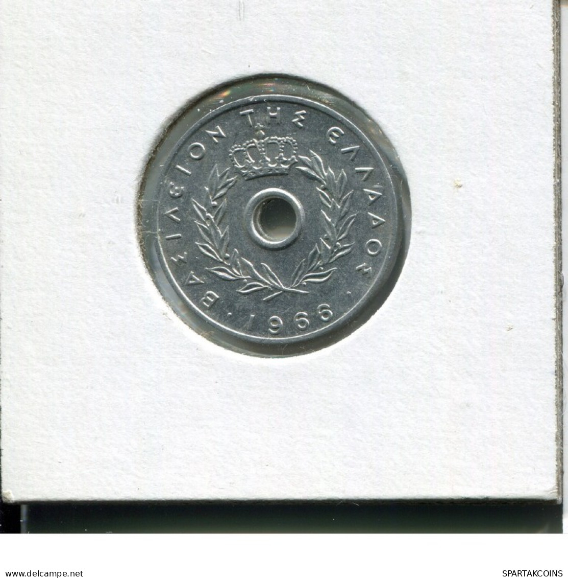 10 LEPTA 1966 GRÈCE GREECE Pièce #AK426.F.A - Greece