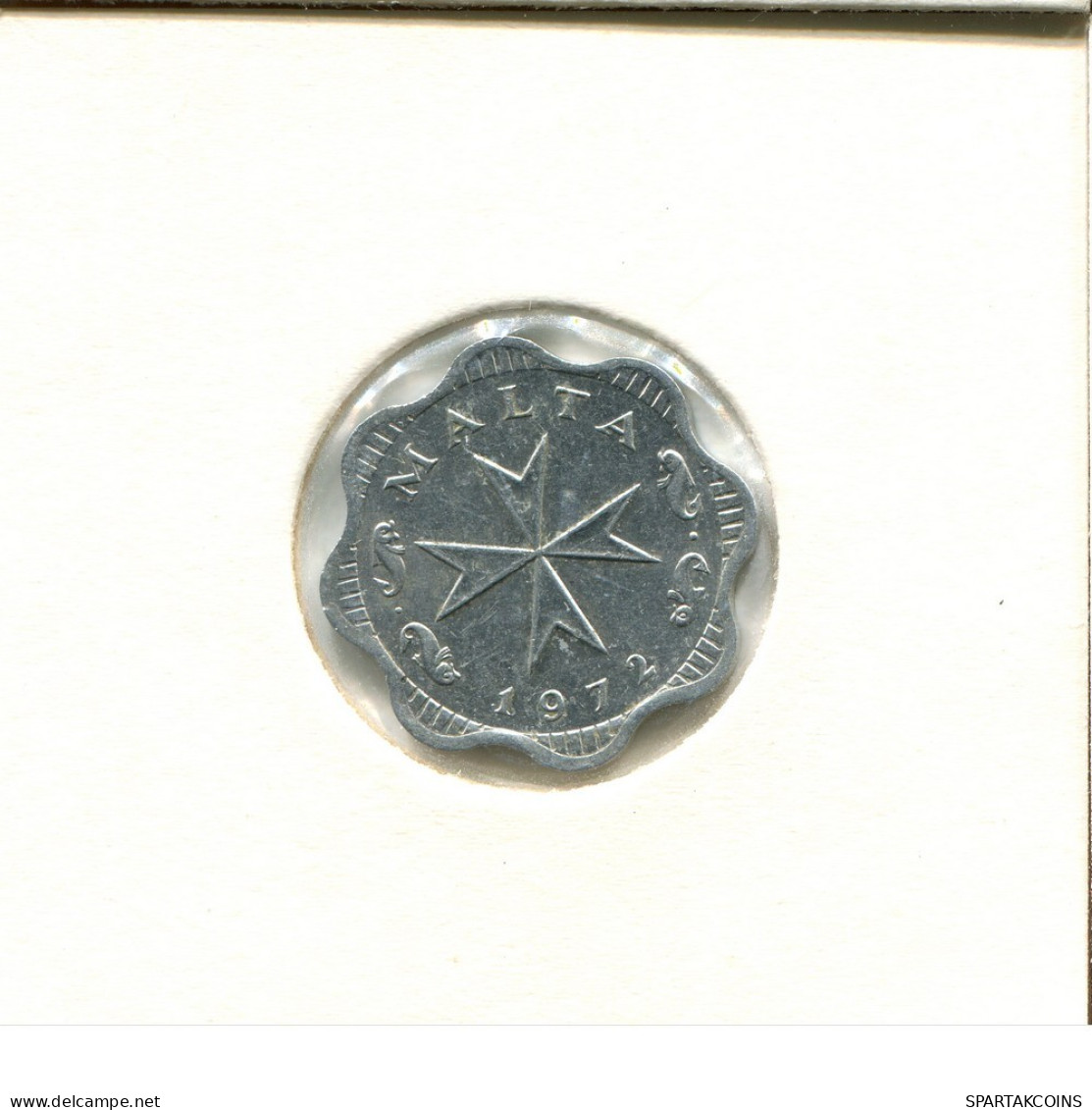 2 MILS 1972 MALTE MALTA Pièce #AS641.F.A - Malta