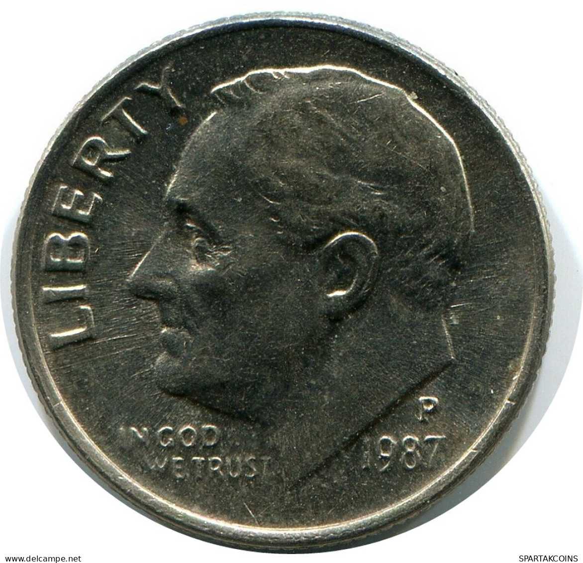 10 CENTS 1987 USA Moneda #AZ253.E.A - E.Cents De 2, 3 & 20