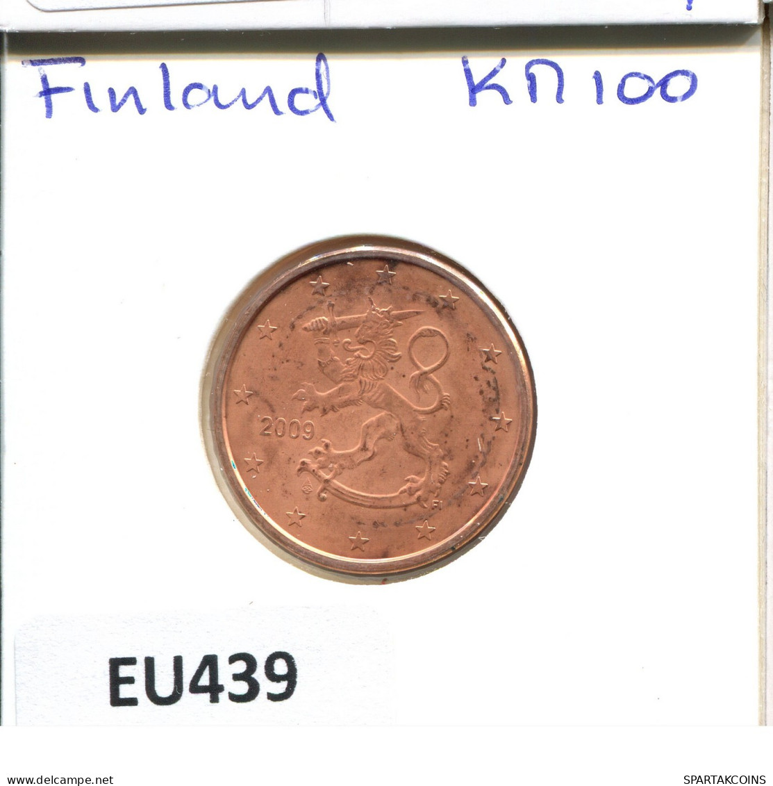 5 EURO CENTS 2009 FINLAND Coin #EU439.U.A - Finlande