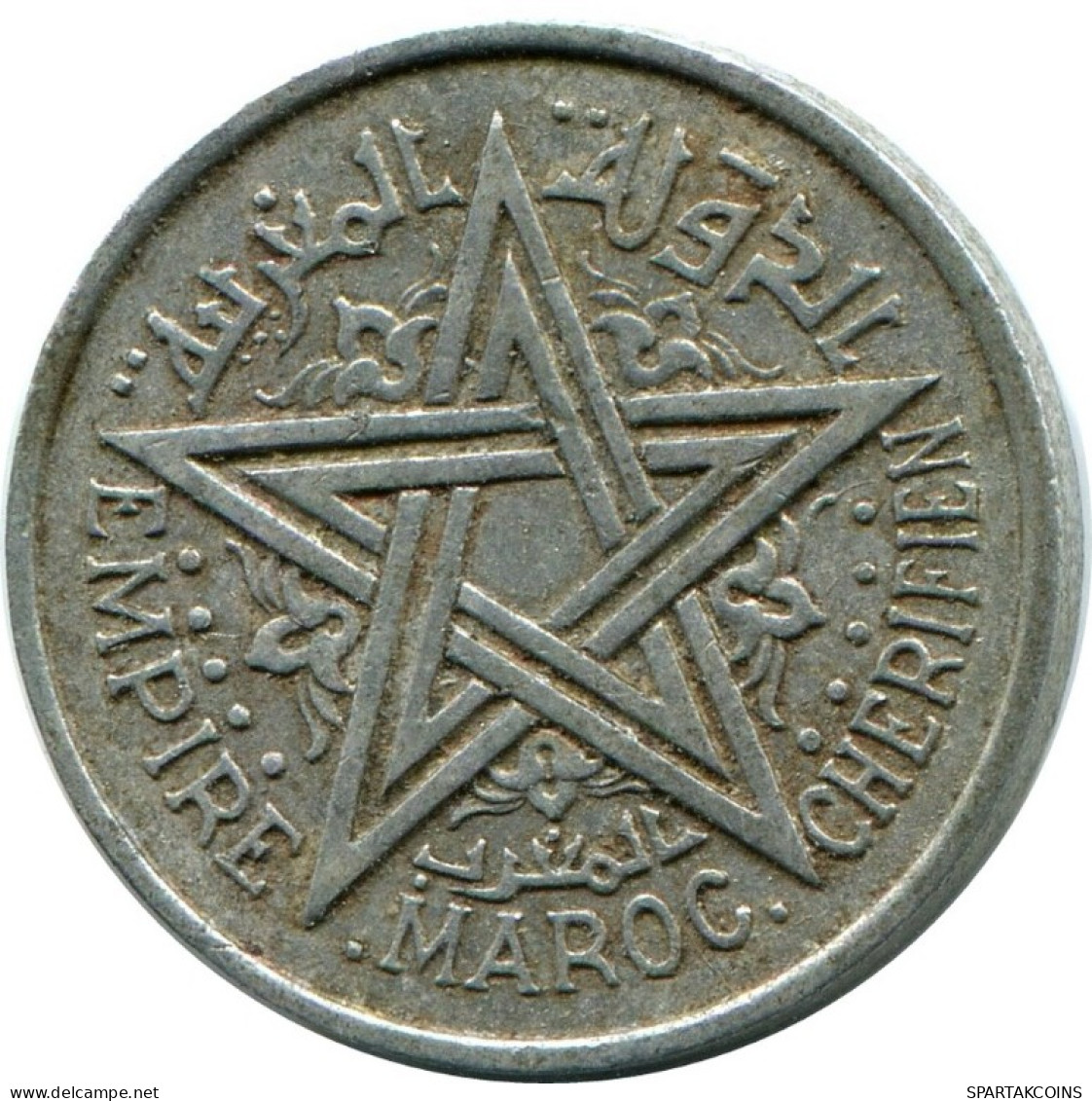 1 FRANC 1951 MOROCCO Islamisch Münze #AH700.3.D.A - Morocco
