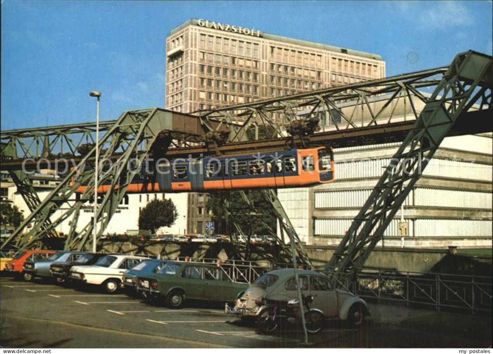 72542887 Wuppertal Schwebebahn Und Glanzstoffhochhaus Wuppertal - Wuppertal