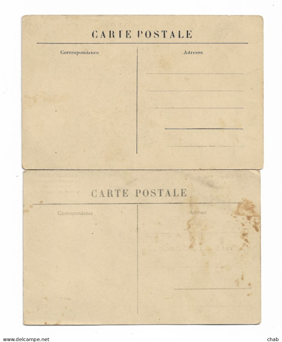 2 Cartes De Prévenchères -Ensemble De L'Eglise Et Du Chateau "carte RARE"+1 Autre Carte:La Nouvelle Fontaine-PREVENCHERS - Other & Unclassified