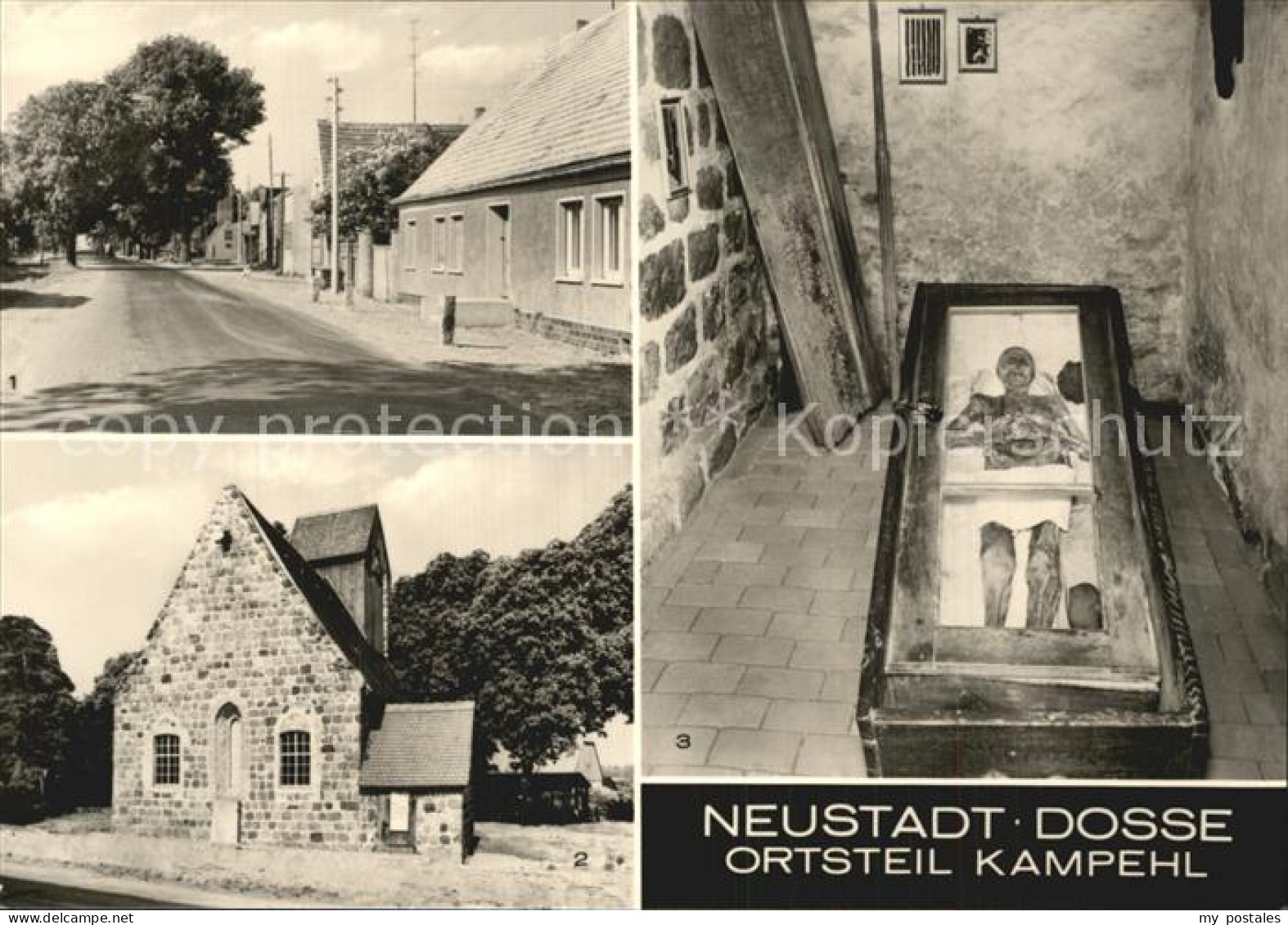72542868 Kampehl Teilansicht Wehrkirche Der Nicht Verweste Leihnahm Des Ritters  - Neustadt (Dosse)