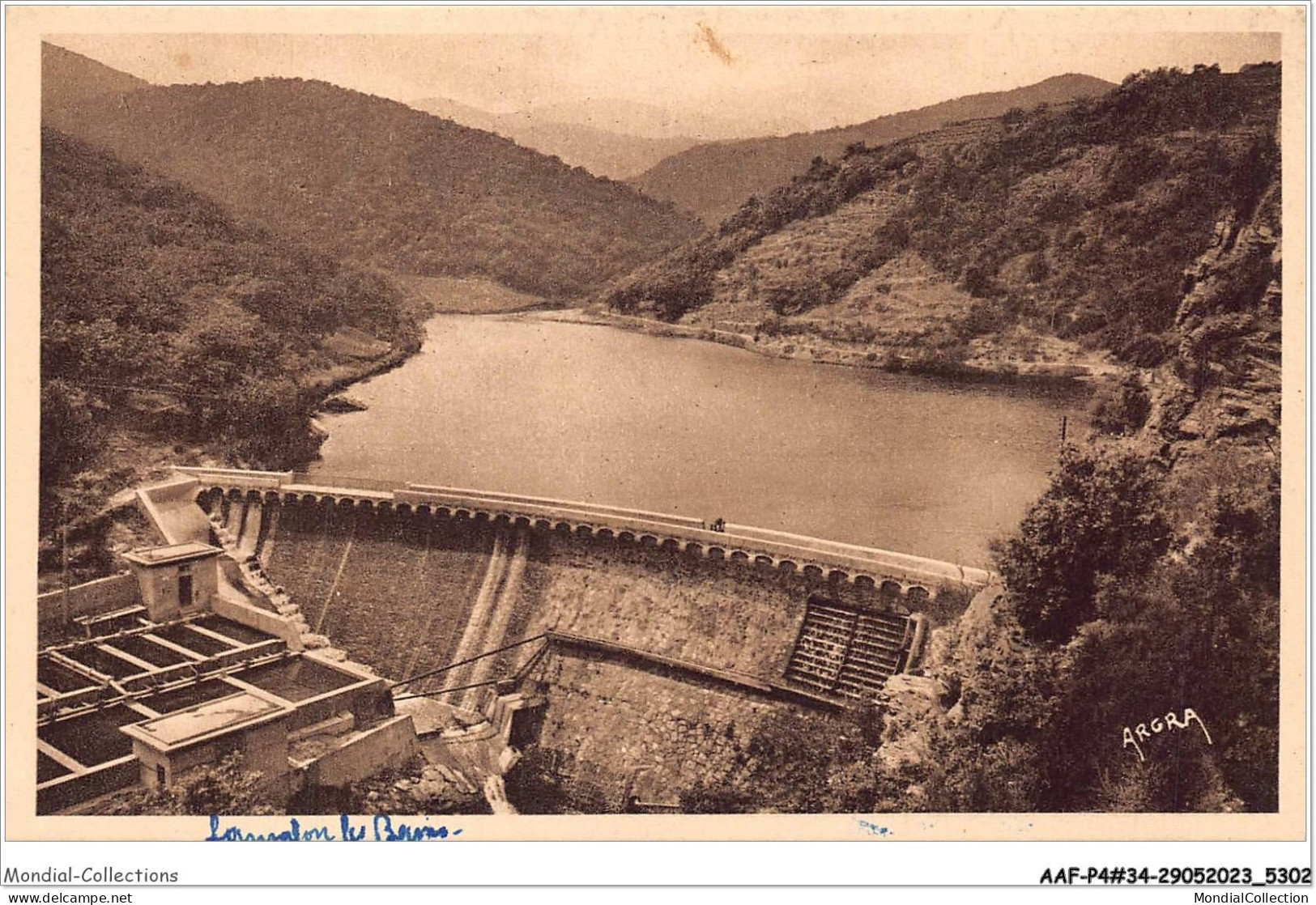 AAFP4-34-0354 - LAMALOU-LES-BAINS - Le Bassin De La Biconque - Lamalou Les Bains