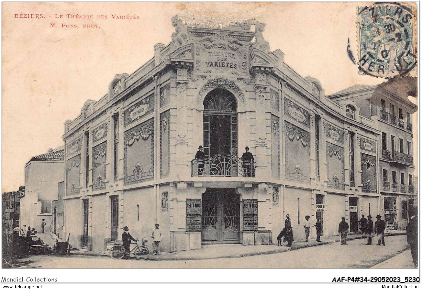 AAFP4-34-0318 - BEZIERS - Le Théâtre Des Variétés - Beziers
