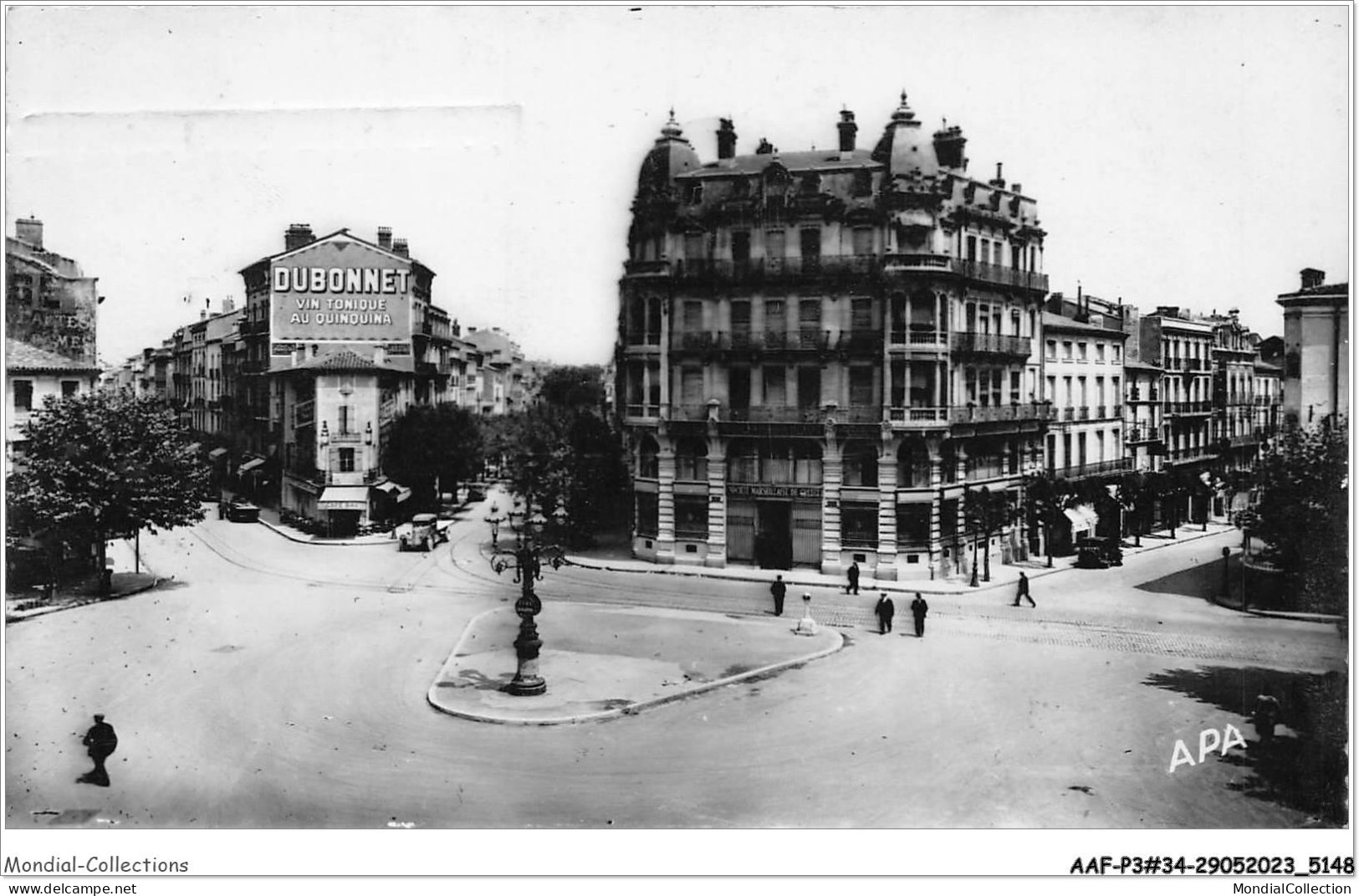 AAFP3-34-0277 - BEZIERS - Place De La Victoire - Plaque Dubonnet - Beziers