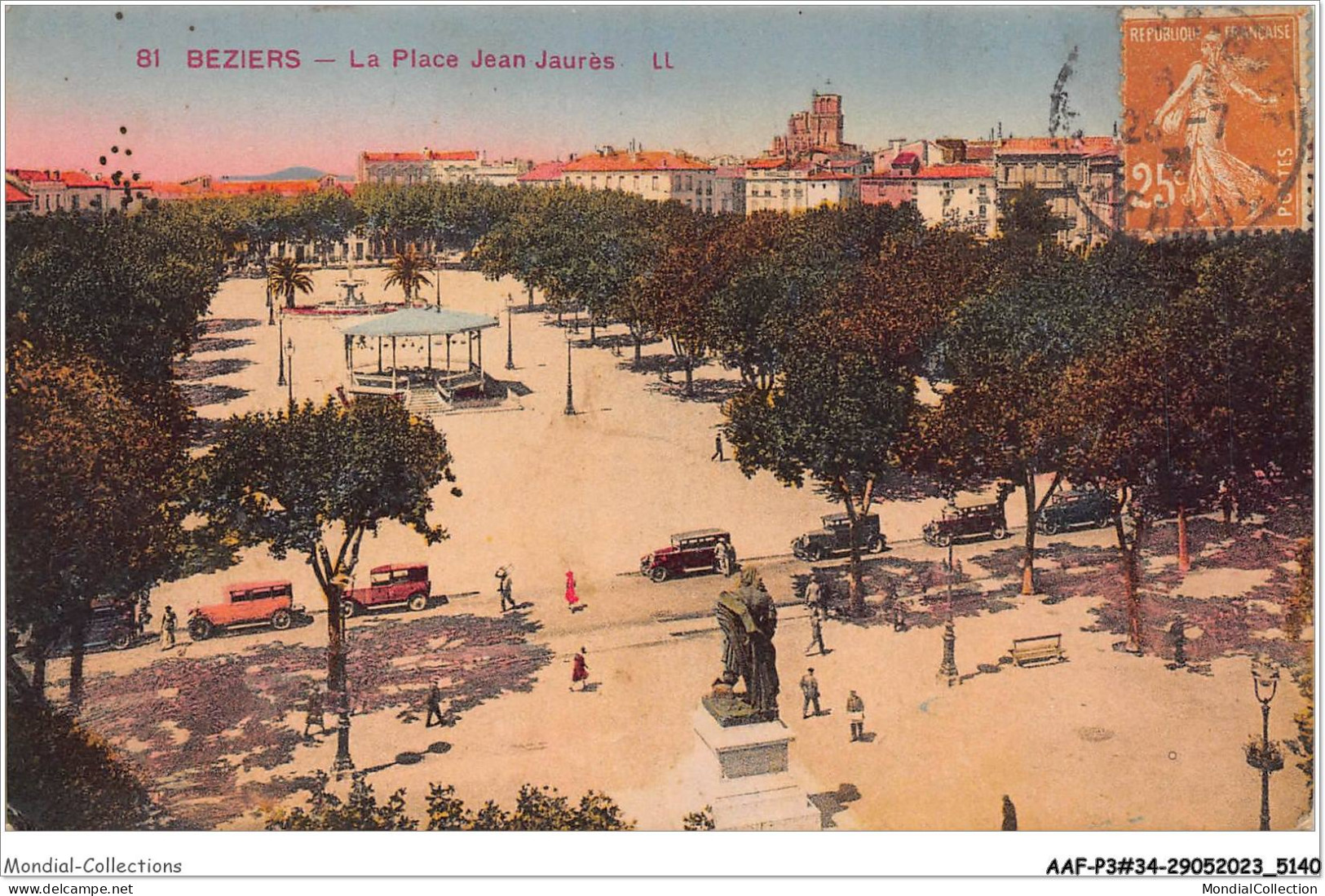 AAFP3-34-0273 - BEZIERS - La Place Jean Jaures - Beziers