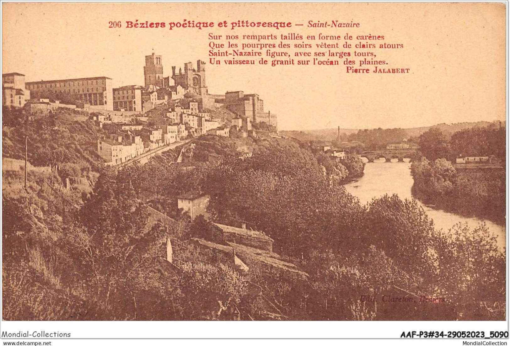 AAFP3-34-0248 - BEZIERS - Poétique Et Pittoresque - Saint Nazaire - Beziers